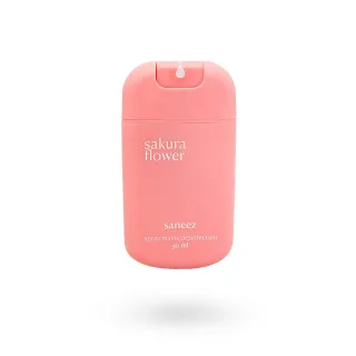 Saneez Sakura flower spray mains désinfectant 30 ml