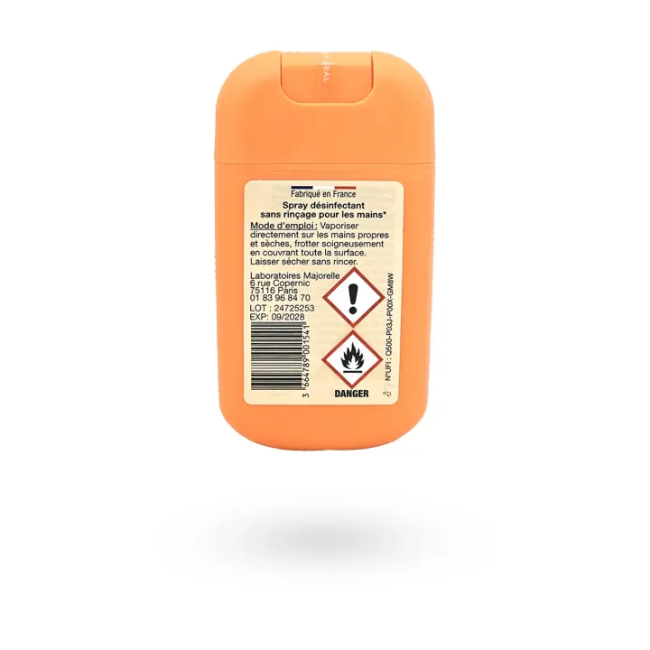 Spray Saneez Peach Addict – Désinfectant mains 30 ml | Pharmacie en ligne