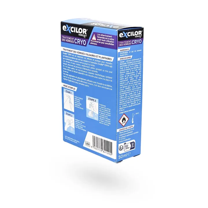 Excilor Verruxit Cryo 50 ml – Traitement verrues par cryothérapie | Pharmacie en ligne