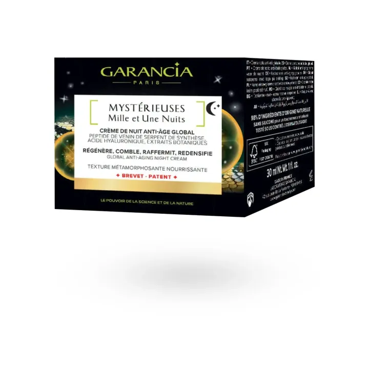 Garancia Mystérieuses Mille et Une Nuits – Crème de Nuit Anti-Âge | Pharmacie en Ligne
