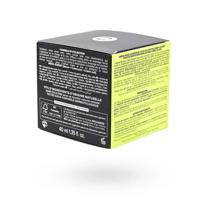 Garancia Étoile du Jour – Crème Rose Volumatrice Méno-Expert | Anti-Âge Peaux Matures