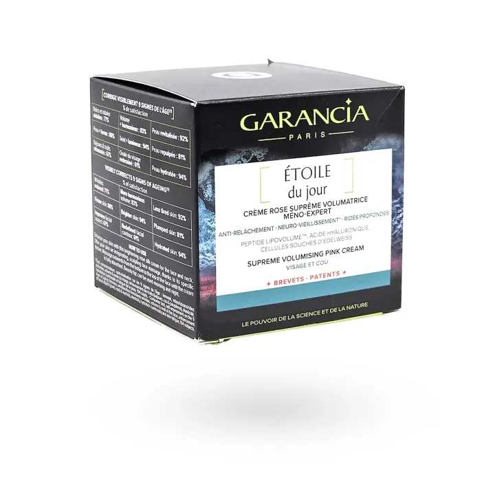 Garancia Étoile du Jour – Crème Rose Volumatrice Méno-Expert | Anti-Âge Peaux Matures