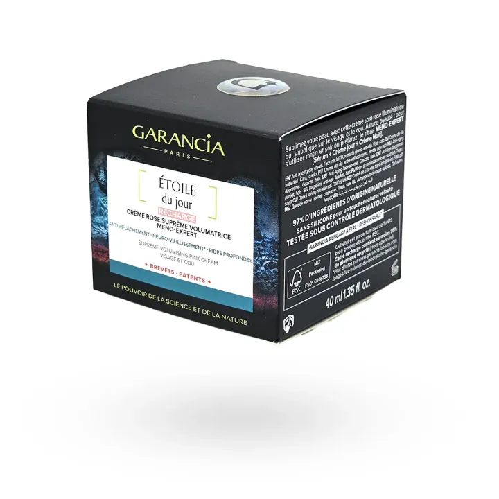 Garancia Étoile du Jour – Recharge crème Rose Volumatrice Méno-Expert | Anti-Âge Peaux Matures