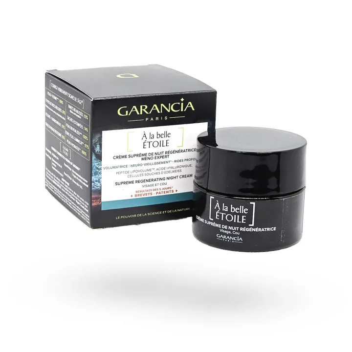 Garancia À la belle Étoile crème suprême de nuit régénératrice méno-expert 40 ml