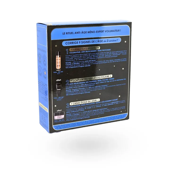 Coffret Garancia Rituel Anti-Âge Volumateur – Sérum Étoile Polaire, Crème & Contour des Yeux