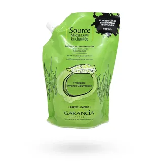 Garancia Source micellaire Enchantée recharge eau démaquillante amande gourmande 400 ml