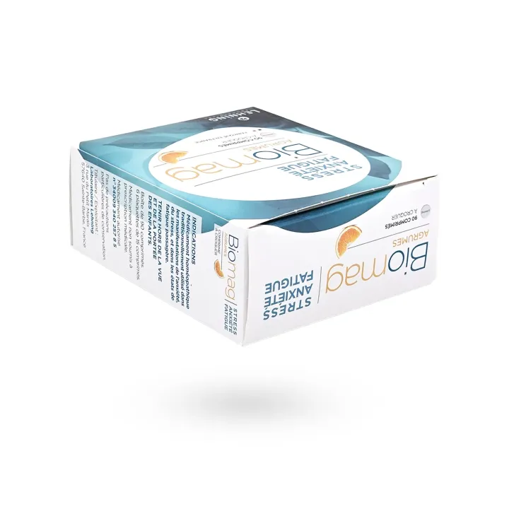 Biomag Agrumes Lehning 90 comprimés à croquer - Stress anxiété fatigue | Pharmacie en ligne