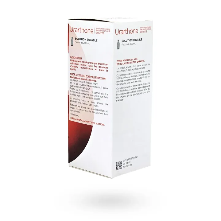 Urarthone Lehning - Affections et douleurs rhumatismales 250 ml | Pharmacie en ligne
