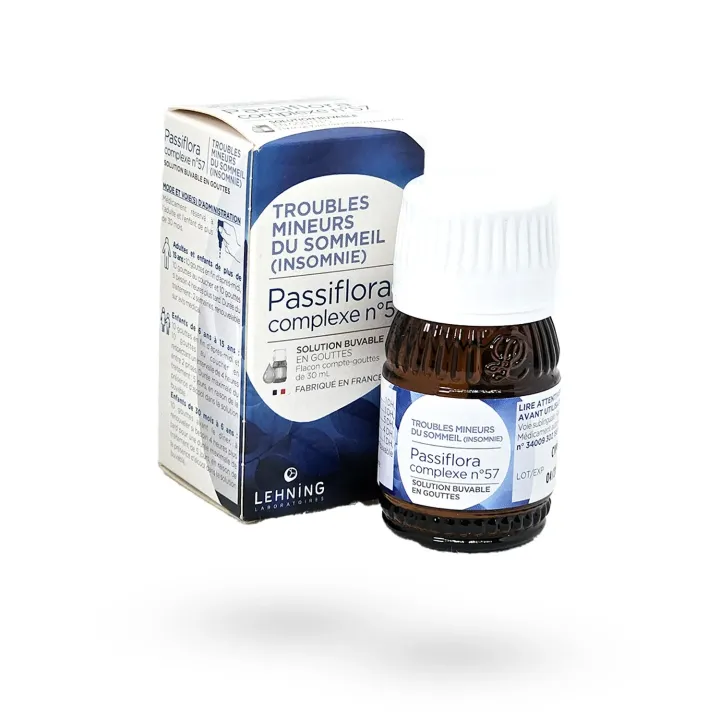 Passiflora Complexe N°57 Lehning - Troubles du sommeil & insomnie 30 ml | Pharmacie en ligne