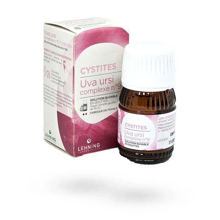 Uva ursi complexe N°9 Lehning cystites 30 ml | Pharmacie en ligne