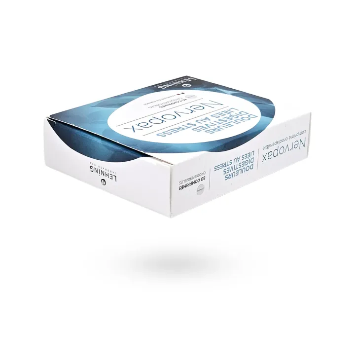 Nervopax Lehning douleurs digestives liées au stress 80 comprimés orodispersibles | Pharmacie en ligne