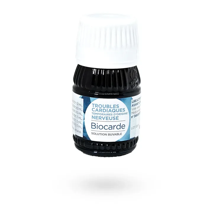 Biocarde Lehning Troubles cardiaques d’origine nerveuse 30 ml | Palpitations & Nervosité | Pharmacie en ligne