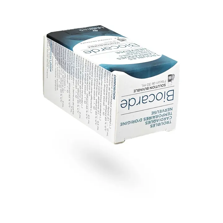 Biocarde Lehning Troubles cardiaques d’origine nerveuse 30 ml | Palpitations & Nervosité | Pharmacie en ligne