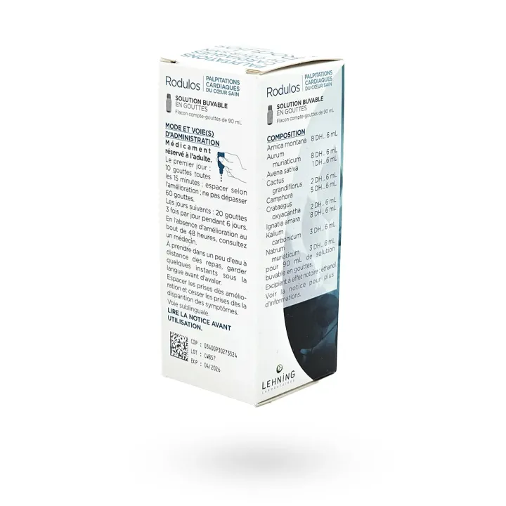 Rodulos Lehning palpitations cardiaques 90 ml | Pharmacie en ligne