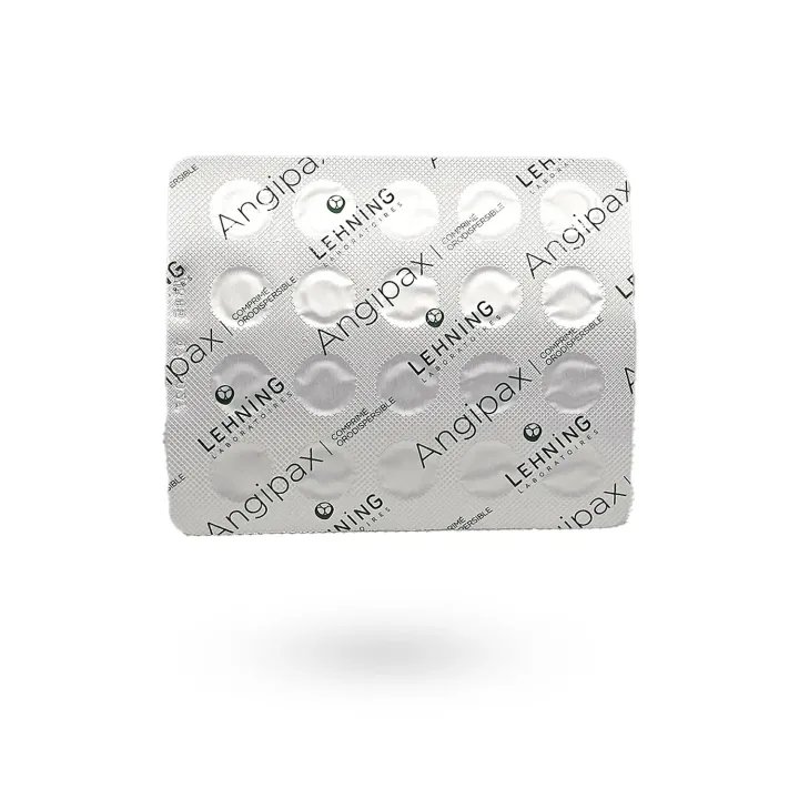 Angipax Lehning maux de gorge irritation inflammation 40 comprimés orodispersibles | Pharmacie en ligne