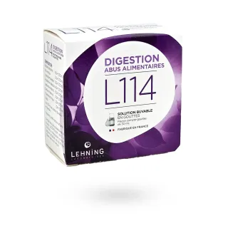 L114 Lehning digestion abus alimentaires 30 ml