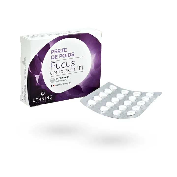 Fucus complexe N°111 Lehning perte de poids 60 comprimés sublinguaux | Pharmacie en ligne