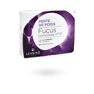 Fucus Complexe N°111 Lehning perte de poids 60 comprimés sublinguaux