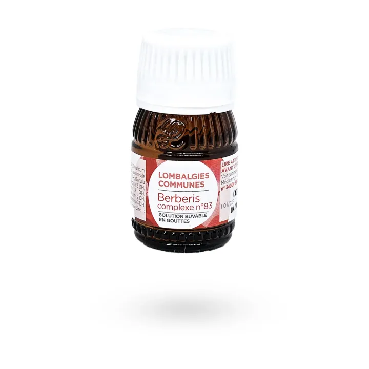 Lehning Complexe n°83 - Lombalgies communes | Soulagement homéopathique