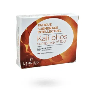 Kali phos complexe n°100 Lehning fatigue et surmenage 60 comprimés