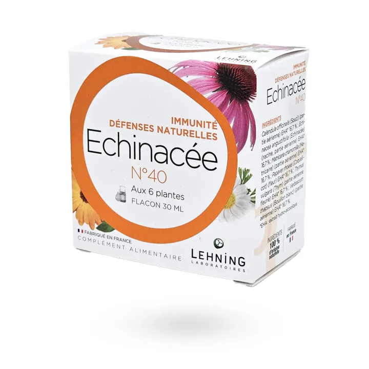 Echinacée N°40 Lehning – Immunité & Défenses naturelles – Gouttes 30 ml | Pharmacie en ligne