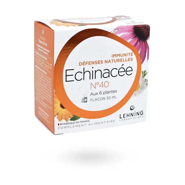 Echinacée N°40 Lehning immunité défenses naturelles 30 ml