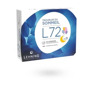 L72 Troubles du sommeil Lehning 40 comprimés orodispersibles