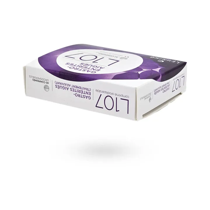L107 Gastro-entérites aiguës Lehning 40 comprimés orodispersibles | Pharmacie en ligne