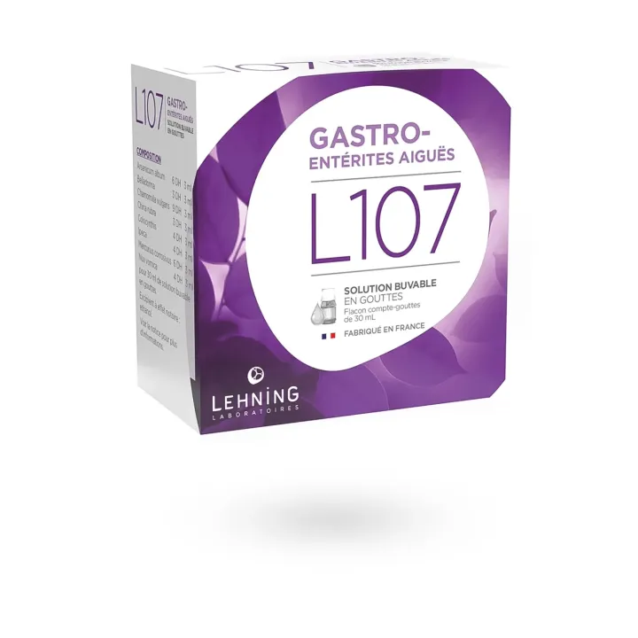 L107 Gastro entérites aiguës Lehning 30 ml