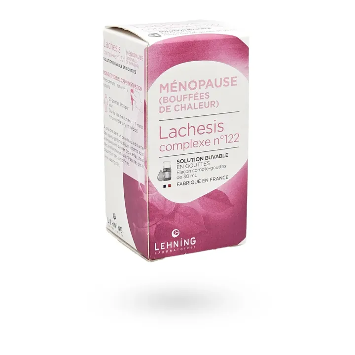 Lachesis complexe n°122 Lehning ménopause bouffées de chaleur 30 ml