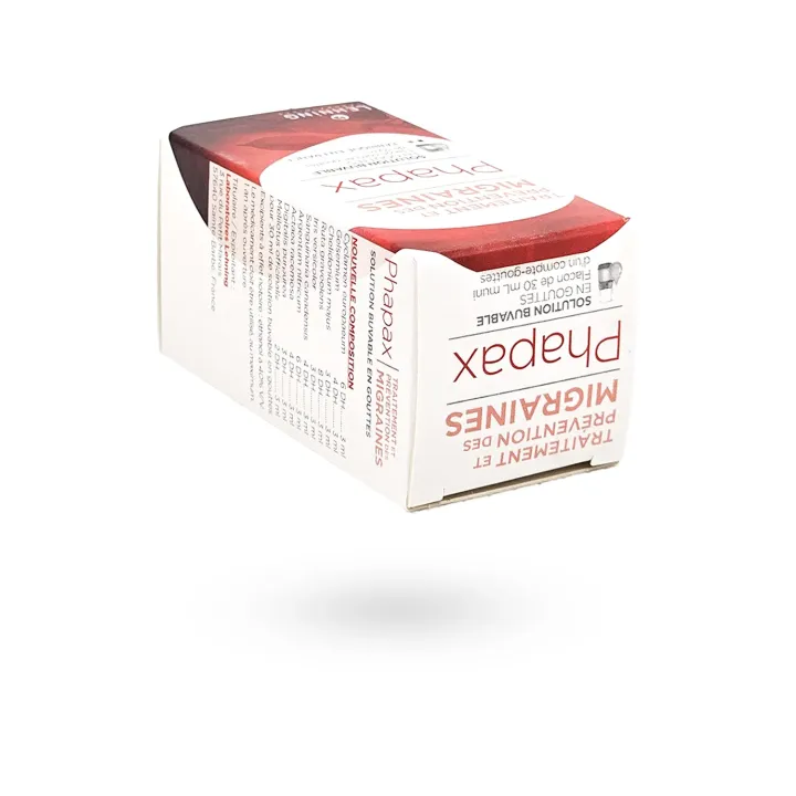 Lehning Phapax – Migraines solution buvable 30 ml | Pharmacie en ligne