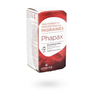 Phapax Migraine Lehning traitement et prévention 30 ml