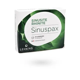 Sinuspax Lehning sinusite, rhinite 60 comprimés à croquer
