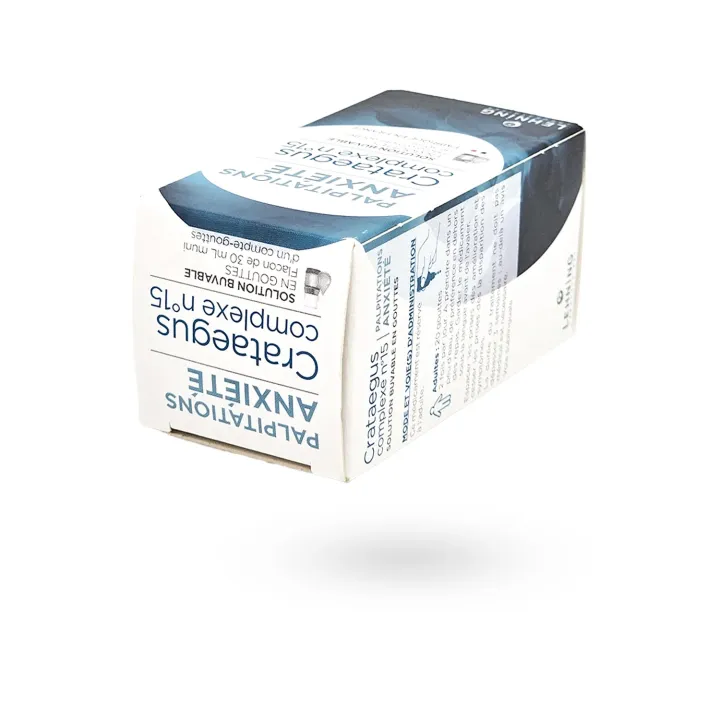 Lehning Complexe n°15 palpitations & Anxiété | Solution buvable 30 ml