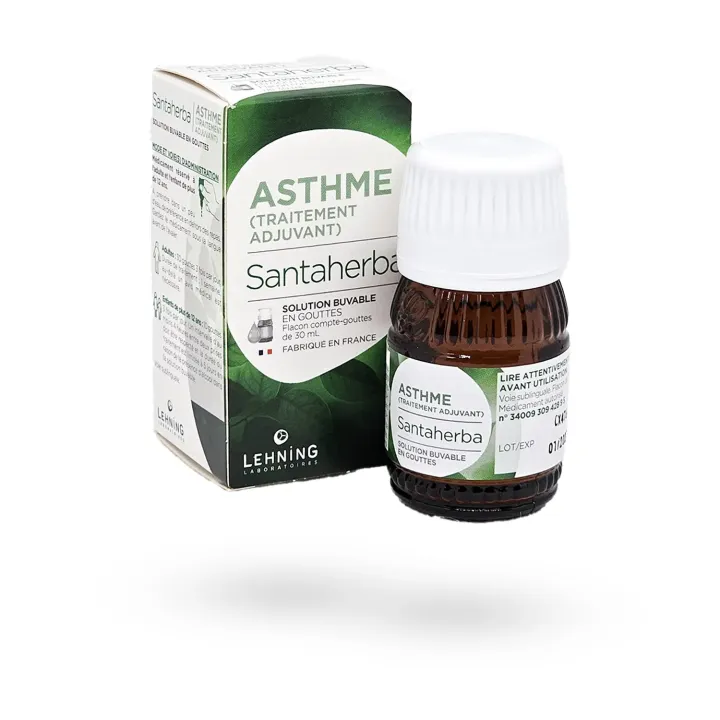 Lehning Santaherba Asthme solution buvable 30 ml | Pharmacie en ligne