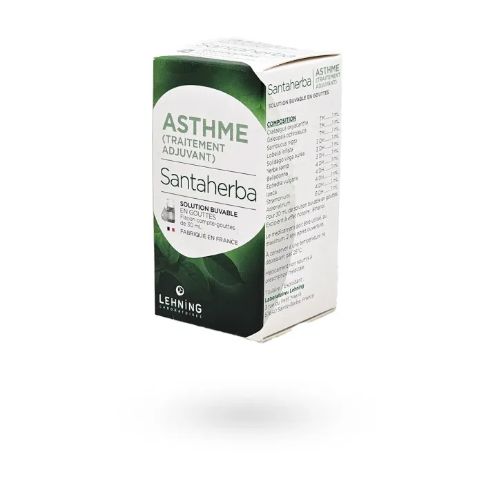 Lehning Santaherba Asthme solution buvable 30 ml | Pharmacie en ligne