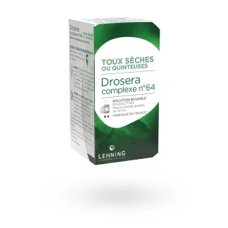 Drosera Complexe N°64 Lehning toux sèches ou quinteuses 30 ml