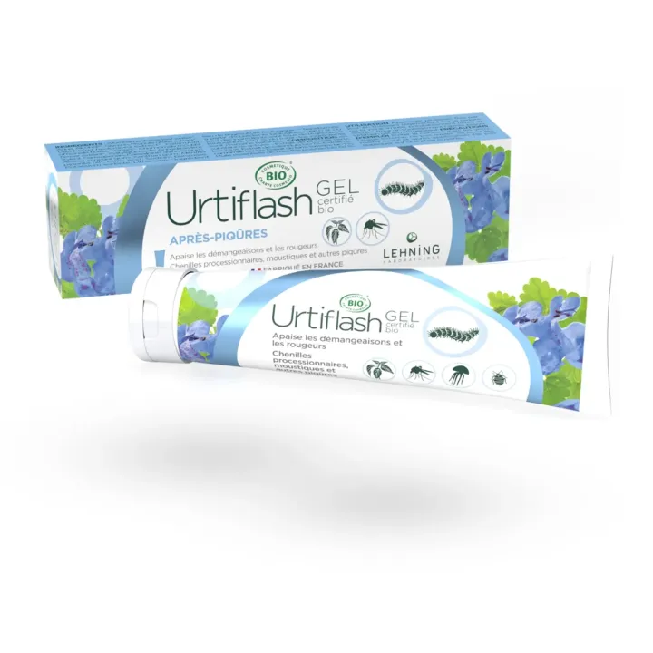 Urtiflash gel après piqûres BIO Lehning - Tube 50 g