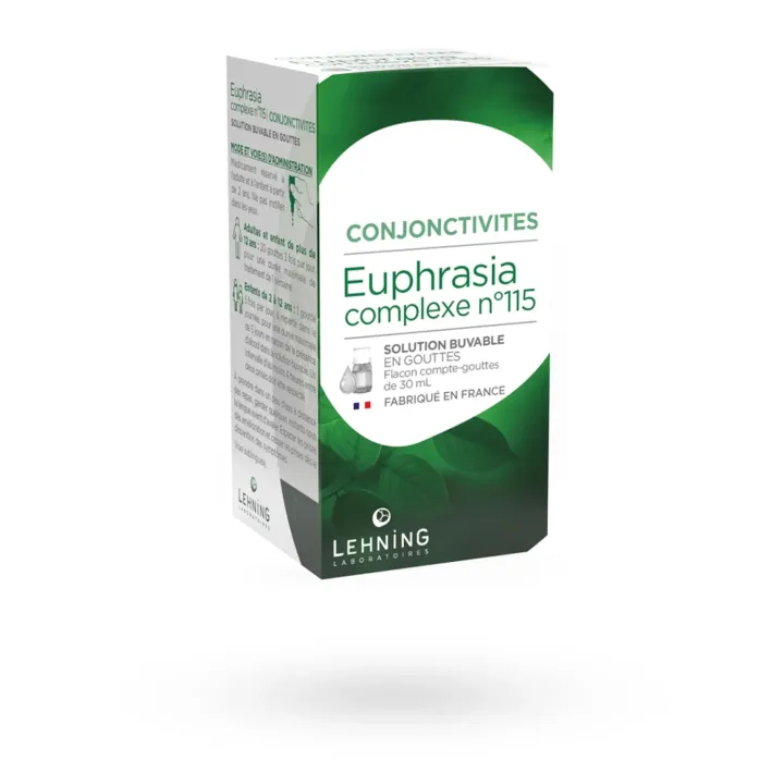 Euphrasia Complexe N°115 Lehning conjonctivites allergiques 30 ml