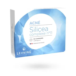 Silicea Complexe N°11 Lehning acné 60 comprimés sublinguaux