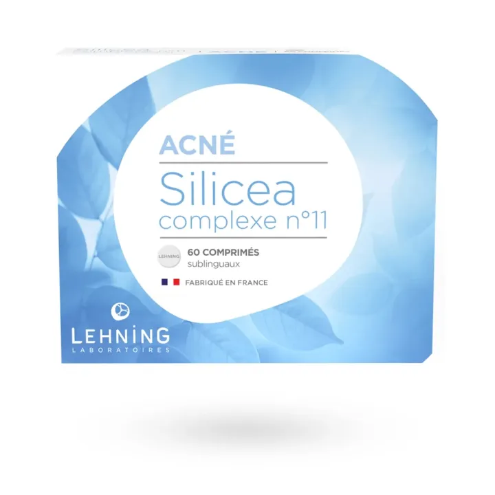 Silicea Complexe N°11 Lehning acné 60 comprimés sublinguaux | Pharmacie en ligne