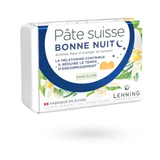 Pâte suisse Bonne nuit Lehning gommes sans sucre 50 g