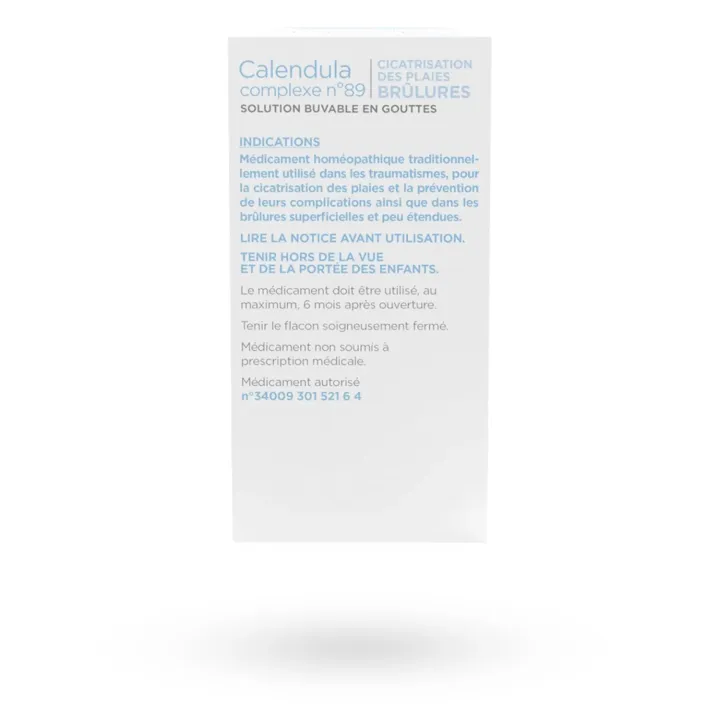 Calendula Complexe N°89 Lehning cicatrisation plaies brûlures 30 ml | Pharmacie en ligne