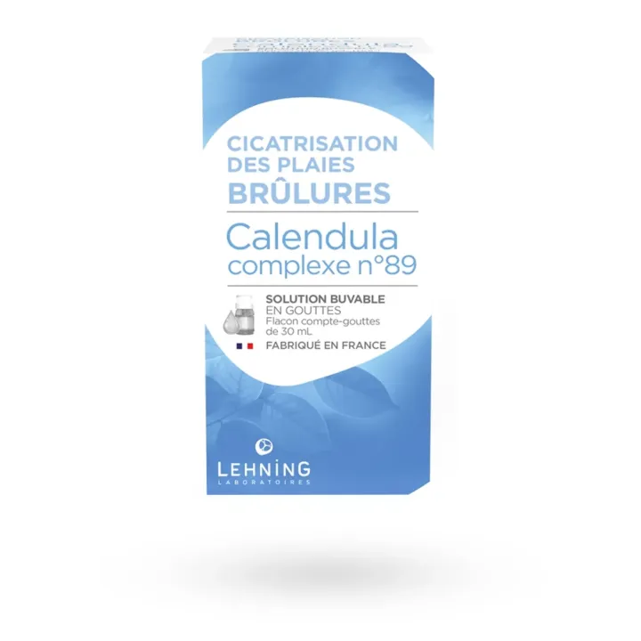 Calendula Complexe N°89 Lehning cicatrisation plaies brûlures 30 ml | Pharmacie en ligne