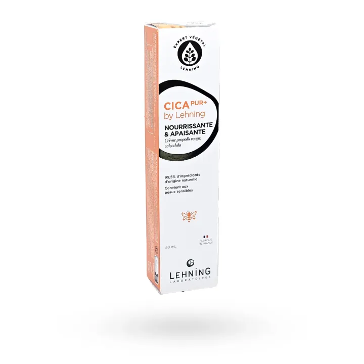 CicaPur+ Lehning crème nourrissante & apaisante – Calendula & propolis rouge