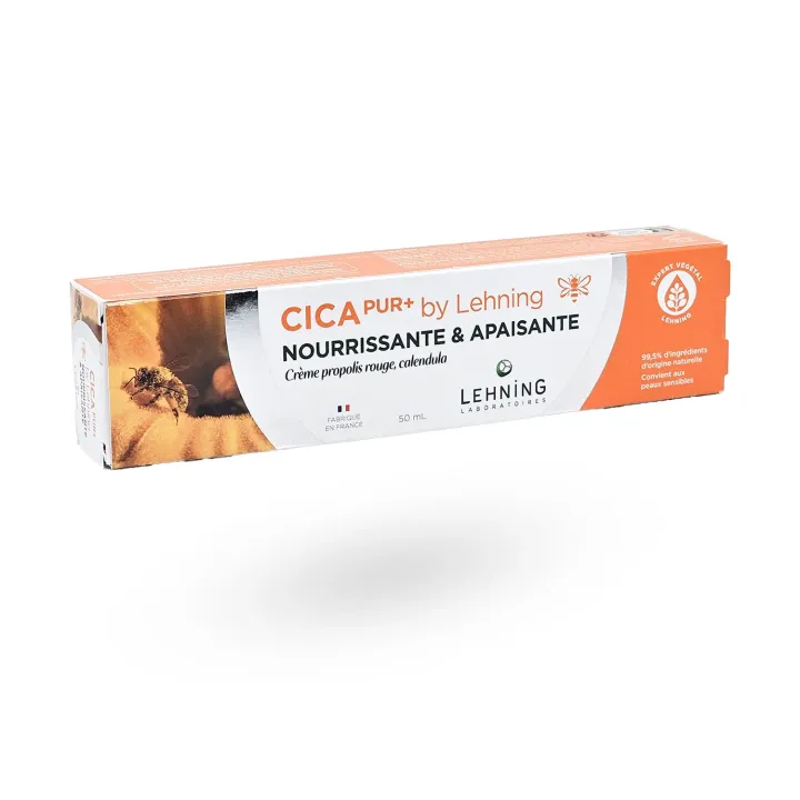 CicaPur+ Lehning crème nourrissante apaisante à la propolis 50 ml
