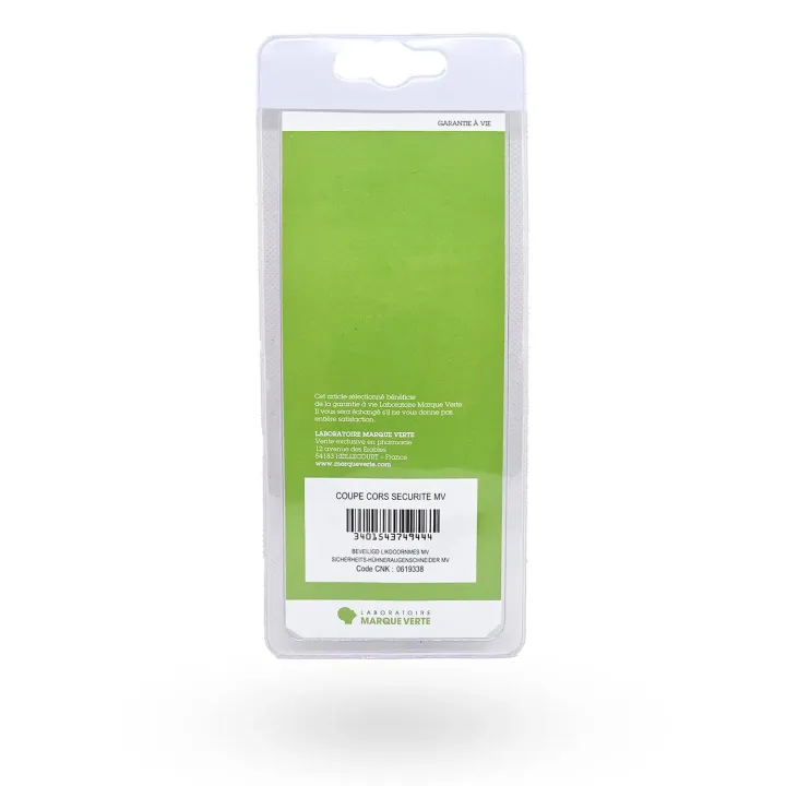 Coupe-Cors Sécurité Marque Verte | Élimination des cors et callosités – Pharmacie en ligne