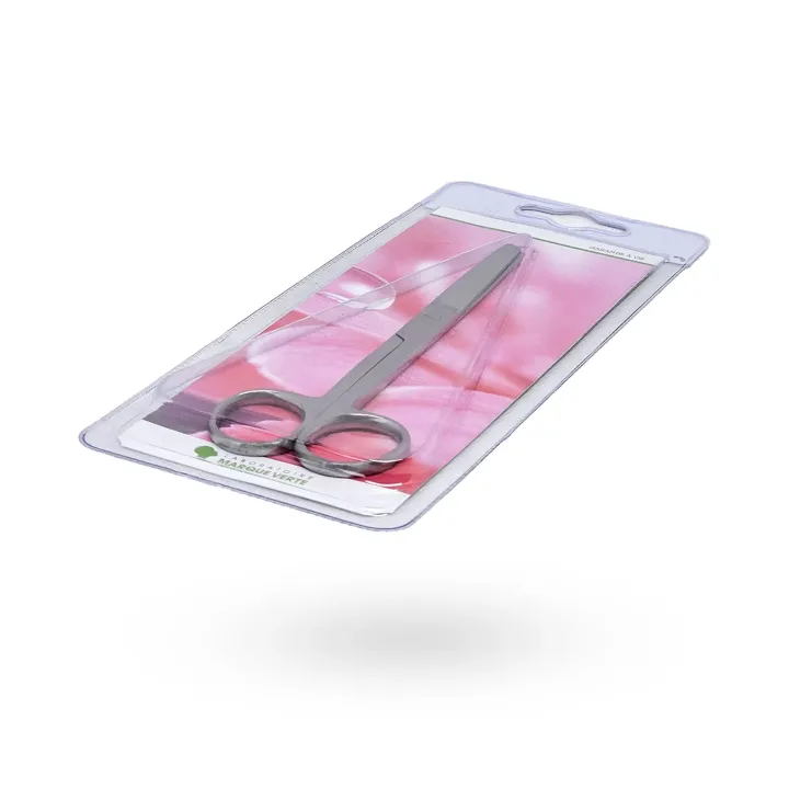 Ciseaux à ongles à bouts ronds 14 cm Marque Verte | Soin des ongles – Pharmacie en ligne