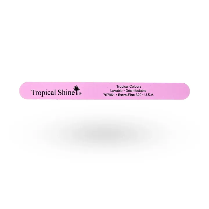 Tropical Shine 320 Extra-Fine Rose | Lime finition