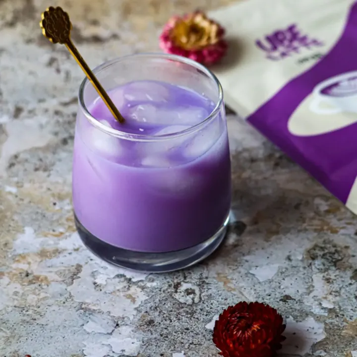 Ube Latte poudre d’Ube BIO – Super-aliment violet pour boissons & pâtisseries | Pharmacie en ligne